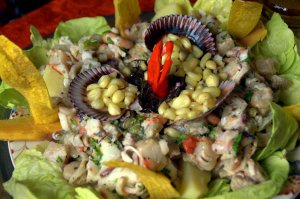 Ceviche is a peruvian experience