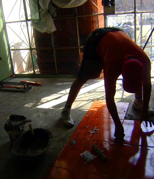Renovations at the Lima Bed and Breakfast