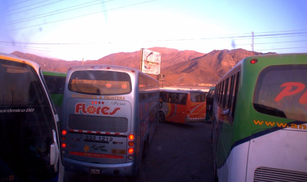 The Best Wonders of Backpacking South America: En route to Lima mad bus rush