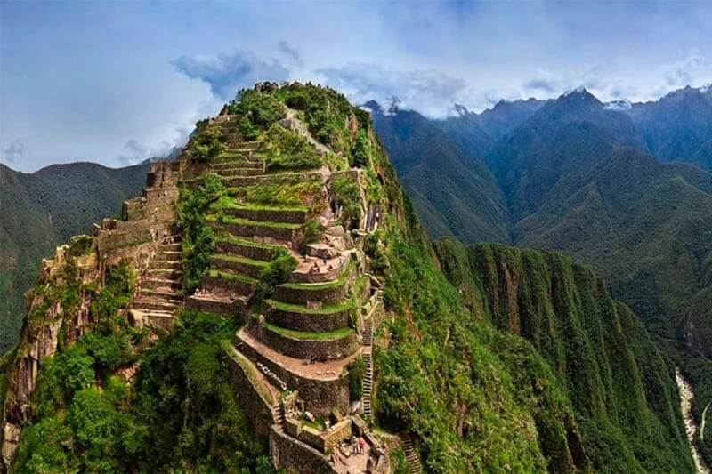 Huayna Picchu The Stairs of Death Peru