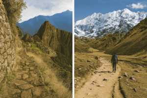 inca rail vs salkantay trek